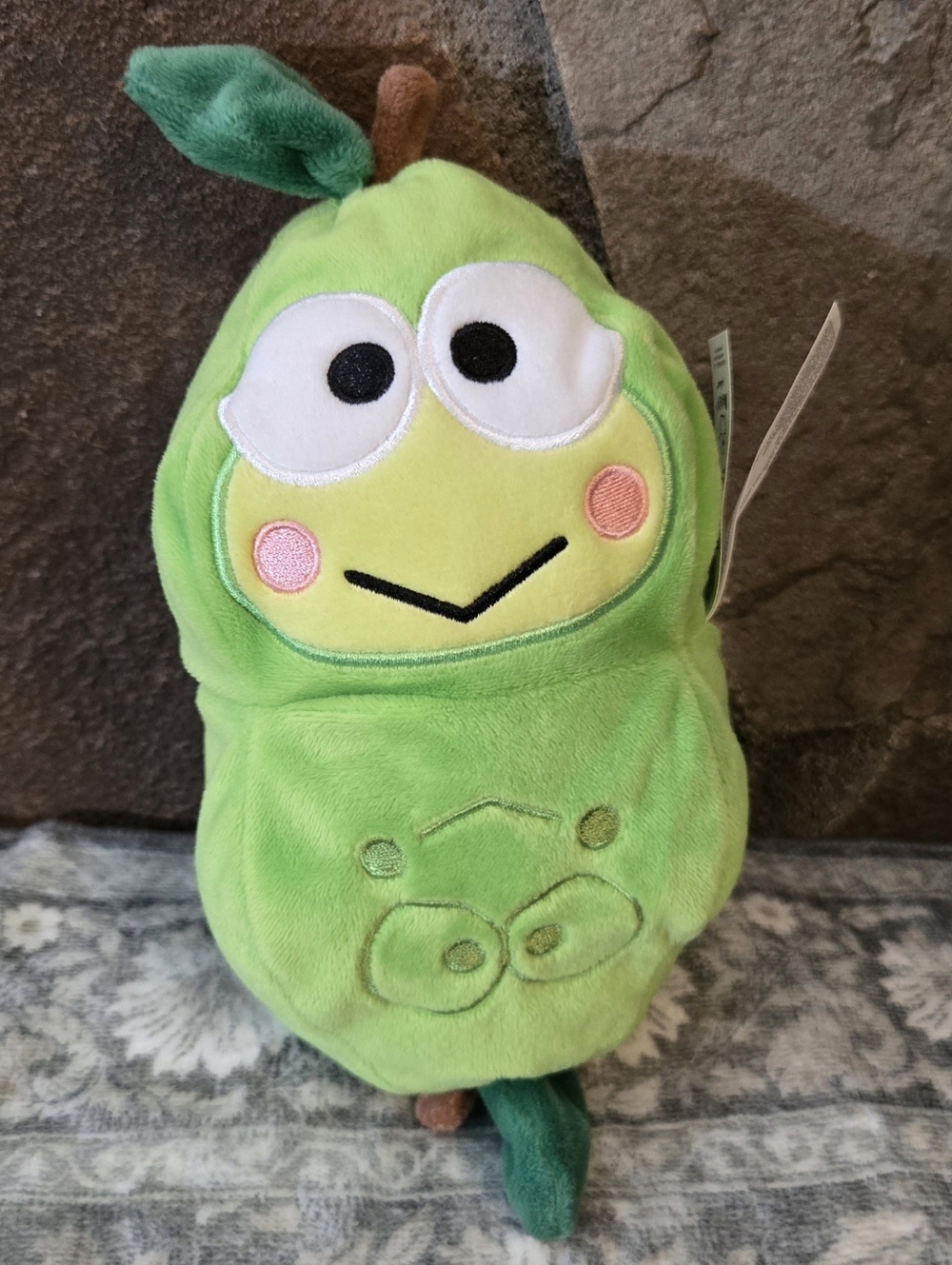 TeeTurtle x Sanrio Keroppi Plant Reversible Plush